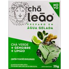 Chá Matte Gengibre e Limão Leão 10 Sachês