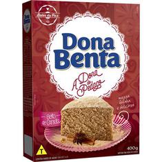 Mistura para Bolo sabor Canela A Dona do Pedaço Dona Benta 400g