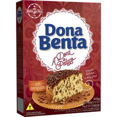 Mistura para Bolo Formigueiro A Dona do Pedaço Dona Benta 400g