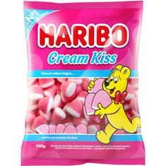 Bala de Gelatina Cream Kiss Haribo 100g