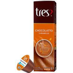 Cápsulas de Café Chocolatto Caramello 3 Corações 10x10,5g