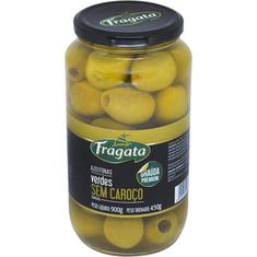 Azeitona Verde sem Caroço Gordal Fragata 450g