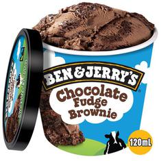 Sorvete de Pote Chocolate Fudge Brownie Ben & Jerry's 120ml