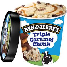 Sorvete de Pote Triple Caramel Chunk Ben & Jerry's 458ml
