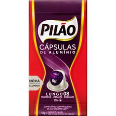 Cápsulas de Café Lungo Pilão 10un.