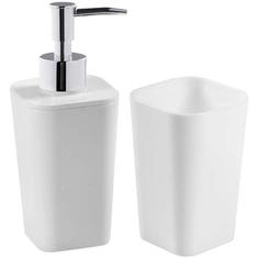 Kit para Banheiro Astra Branco 2 peças