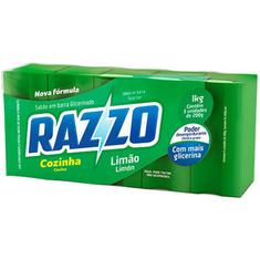 Sabão em Barra Limão Razzo 5x200g