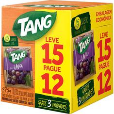 Refresco em Pó Sabor Uva Tang Leve 15 Pague 12un.