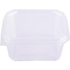 Pote Quadrado com Tampa Descartável Prafesta 150ml 20un.