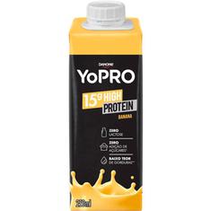 Bebida Láctea sabor Banana YoPRO Danone 250ml