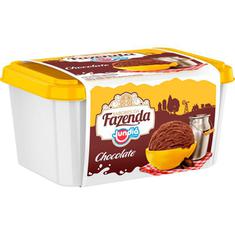 Sorvete de Chocolate Sabores da Fazenda Jundiá 1,5L