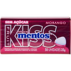 Pastilha Morango Kiss Mentos 35g