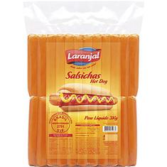 Salsicha Hot Dog Congelada Laranjal 3kg