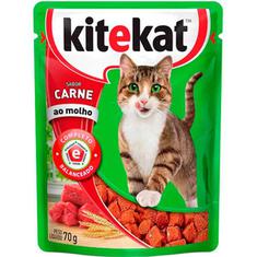 Alimento para Gatos Sabor Carne Kitekat 70g