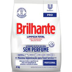 Lava Roupa em Pó Sem Perfume Brilhante PRO 4kg