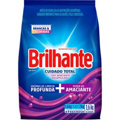 Lava Roupa em Pó Cuidado Total Brilhante 1,6kg