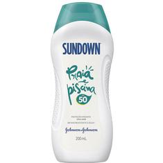 Protetor Solar Praia e Piscina FPS 50 Sundown 200ml
