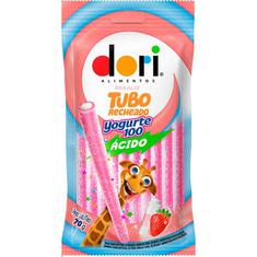Bala Regaliz Tubo Sabor Iogurte Ácido Dori 70g