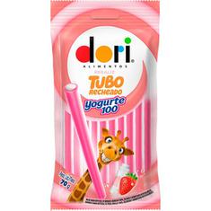 Bala Regaliz Sabor Iogurte Tubo Dori 70g
