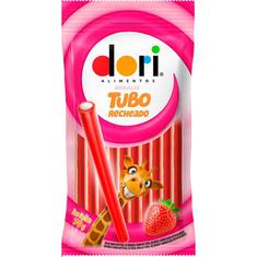 Bala Regaliz Sabor Morango Tubo Dori 70g