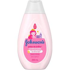 Condicionador Infantil Johnsons Baby Gotas de Brilho 200ml
