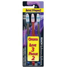 Escova Dental Grande 40 Johnson Reach Leve 3 Pague 2