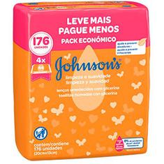 Lenço Umedecido Limpeza e Suaviadade Johnsons Baby 44 un.
