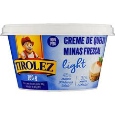 Creme de Queijo Minas Frescal Light Tirolez 200g
