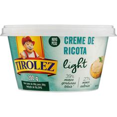 Creme de Ricota Light Tirolez 200g