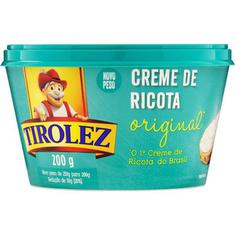 Creme de Ricota Original Tirolez 200g