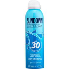 Protetor Solar Spray Pele Molhada FPS 30 Sundown 200ml