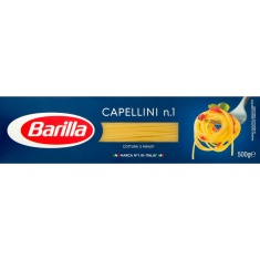 Macarrão Grano Duro Barilla Capellini 1 - 500g