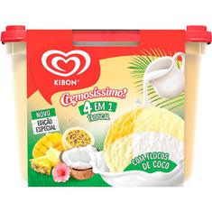 Sorvete Tropical 4 em 1 Kibon 2L