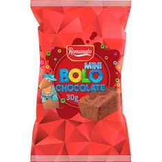 Mini Bolo de Chocolate Romanato 30g