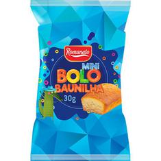 Mini Bolo de Baunilha Romanato 30g