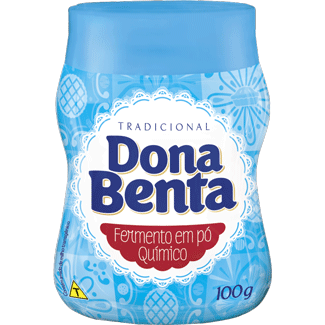 Fermento em Pó Tradicional Dona Benta 100g