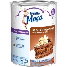 Recheio e Cobertura de Chocolate Moça Nestlé 2,540kg