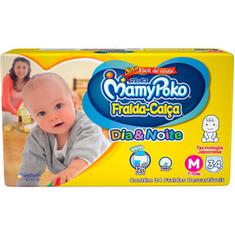 Fralda-Calça Dia&Noite MamyPoko M 34un.