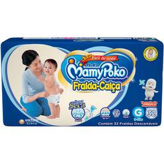 Fralda-Calça Dia&Noite MamyPoko Mega G 32un.