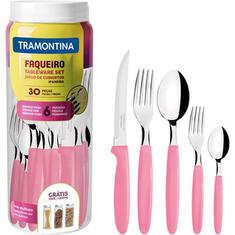 Faqueiro Ipanema Tramontina Rosa 30un.