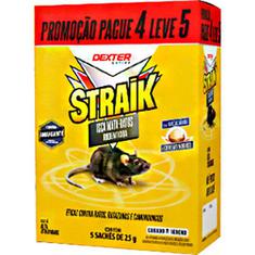 Isca Mata Ratos Straik 125g Leve 5 Pague 4un.