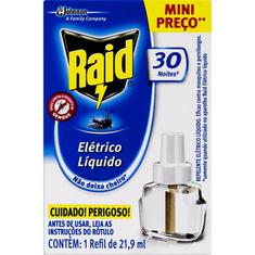 Inseticida Elétrico Líquido 30 Noites Refil Raid 21,9ml