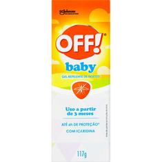 Repelente Gel sem Perfume Off! Baby 117g