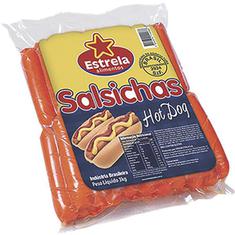 Salsicha Hot Dog Resfriada Estrela 3kg