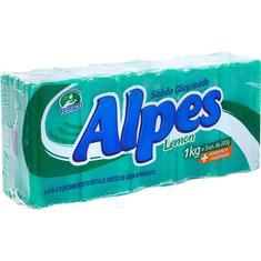 Sabão em Pedra Glicerinado Lemon Alpes 5x200g