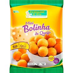 Mini Bolinha de Queijo Croissant & Cia 1kg 40 un.