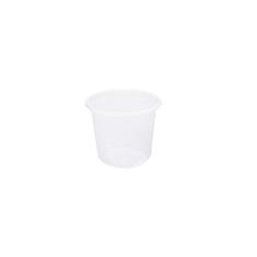Pote Descartável com Tampa Redondo Prafesta 350ml 24 un.
