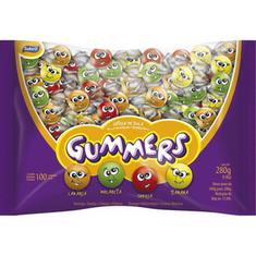 Chiclete Gummers Sortido 280g