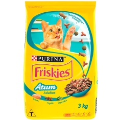Ração para Gatos Sabor Atum Friskies 3kg