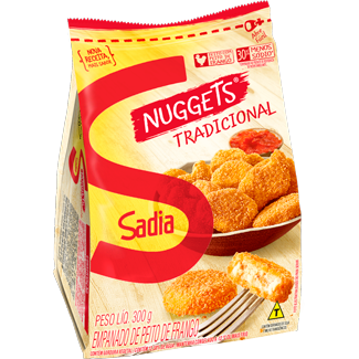 Nuggets Frango Sadia Tradicional 300g